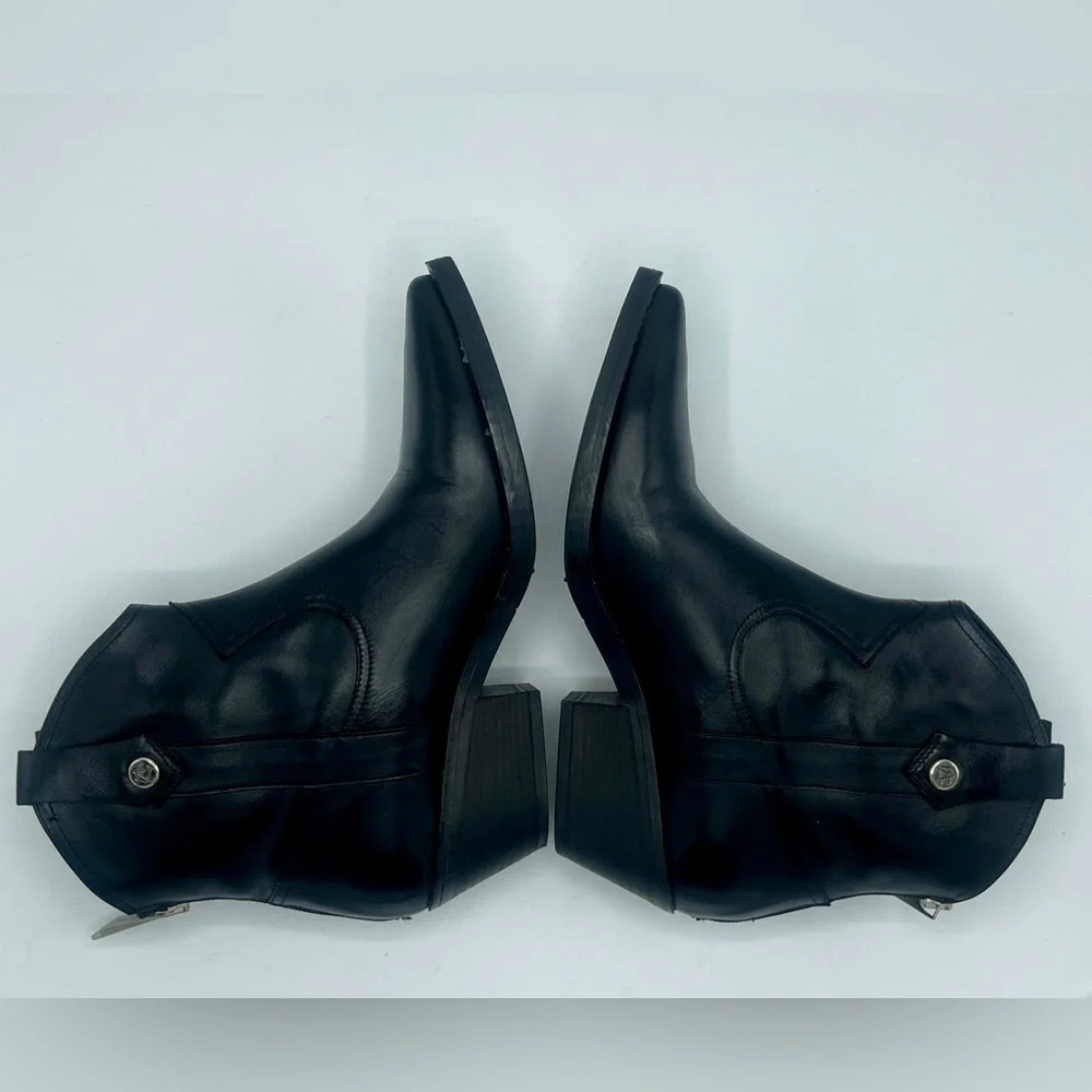 Anna Cori Vitello Negru Booties 9